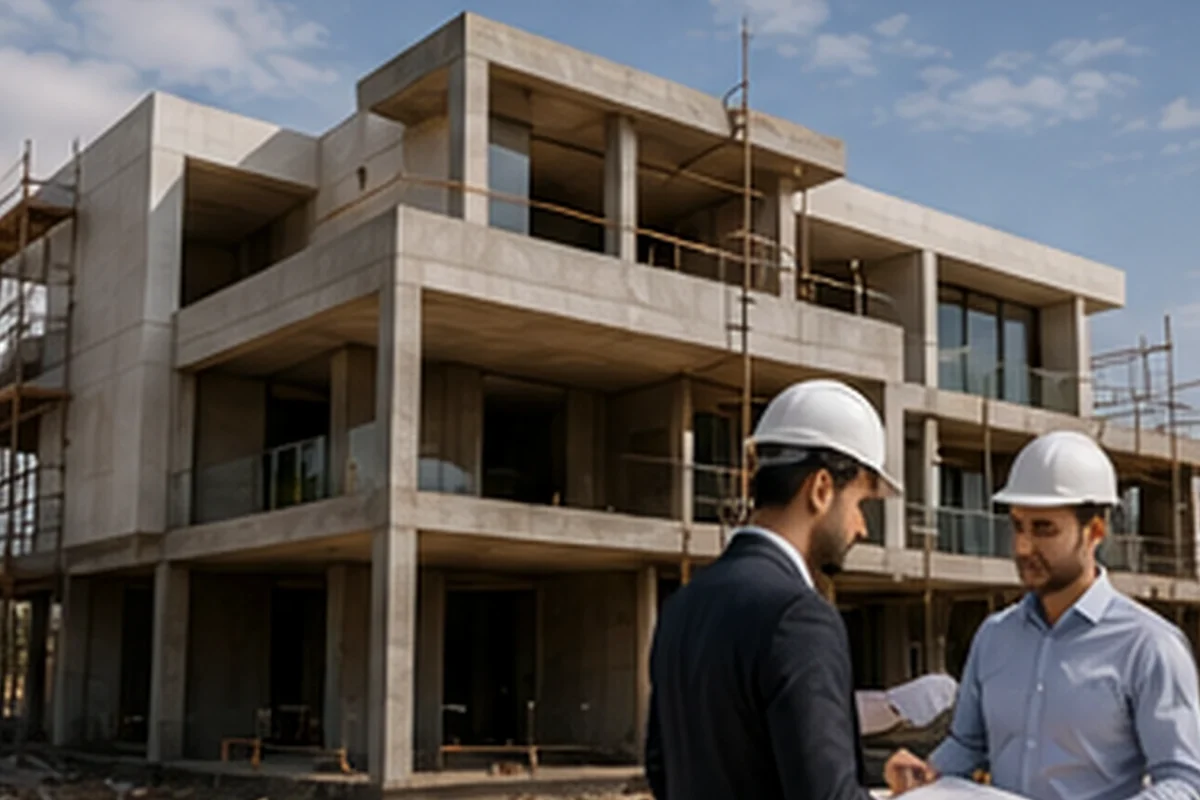 Custom Villa Construction — conceptual staging image (INS-06)