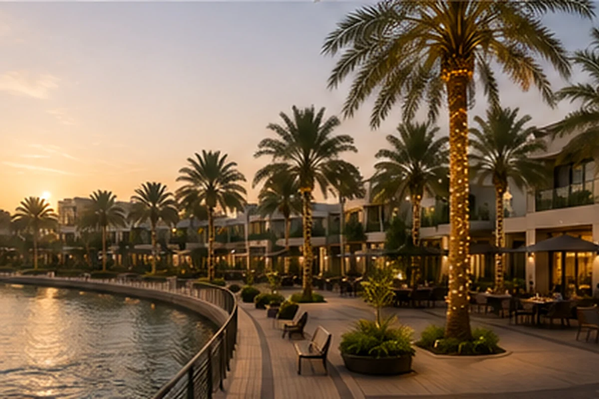 Dubai Villa Lifestyle — conceptual staging image (INS-12)